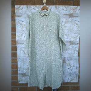 STORQ maternity dress shirt floral print size 3 /medium